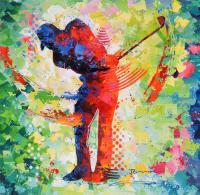 GOLFER II by PETER TERRIN